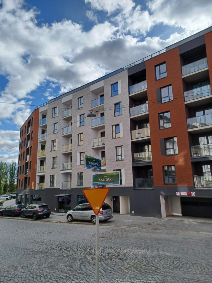 Centrum Apartament Z Parkingiem シュチェチン エクステリア 写真